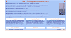 Desktop Screenshot of halsraceresults.com